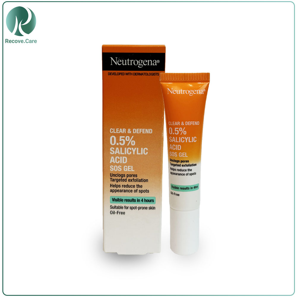 ژل ضد جوش اورژانسی 0.5% Salicylic Acid نوتروژینا