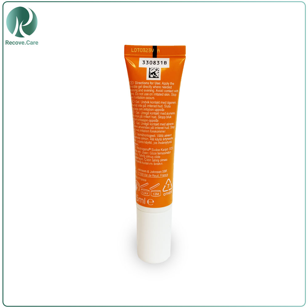 ژل ضد جوش sos 0.5% Salicylic Acid نوتروژینا