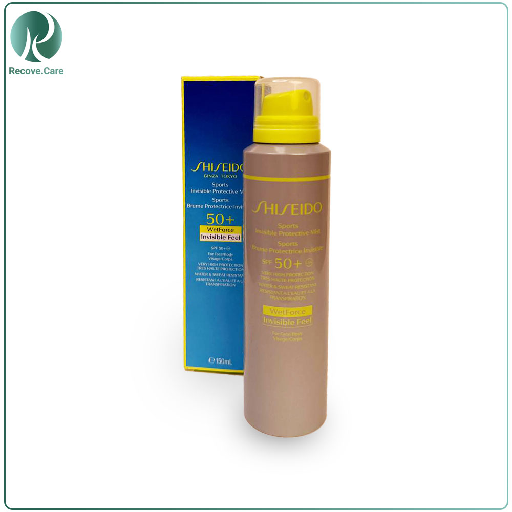 اسپری ضد آفتاب صورت و بدن SPF50+ شیسیدو