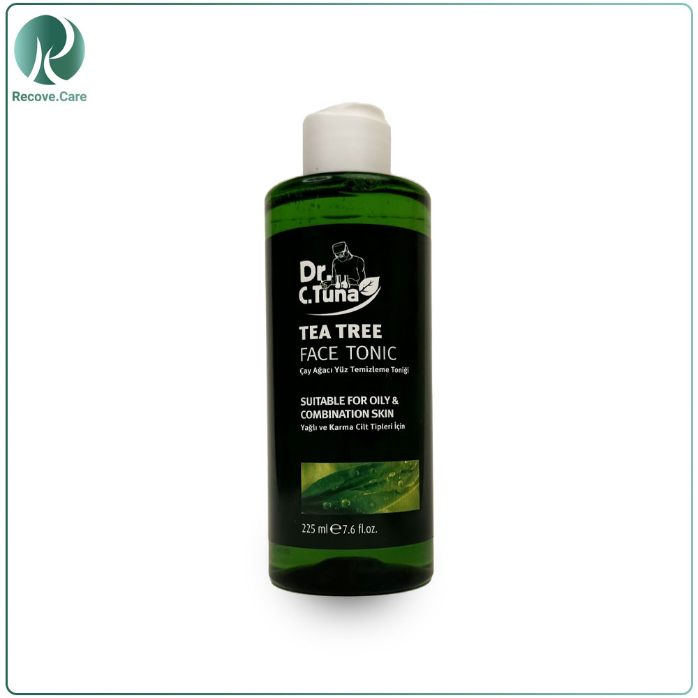 تونر پاک کننده صورت فارماسی Dr.C.Tuna حاوی عصاره درخت چای