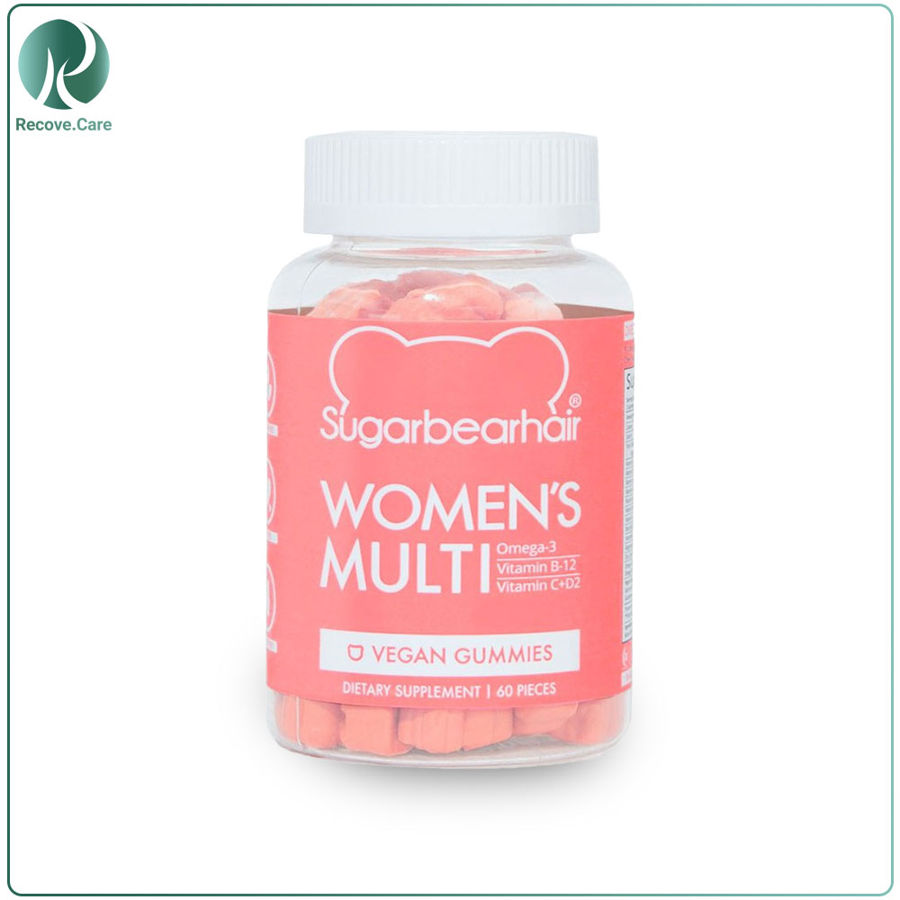 قرص پاستیلی شوگر بیر مولتی ویتامین بانوان