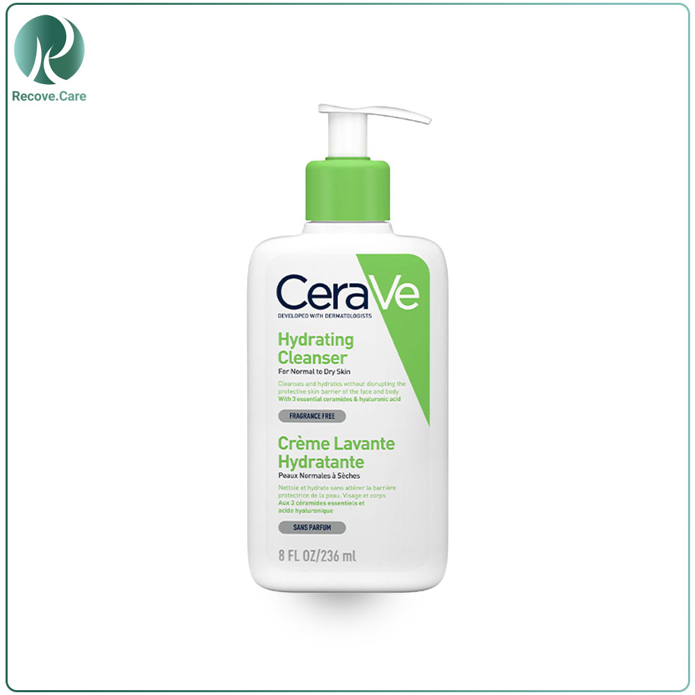 ژل شستشو و آبرسان پوست نرمال تا خشک سراوی