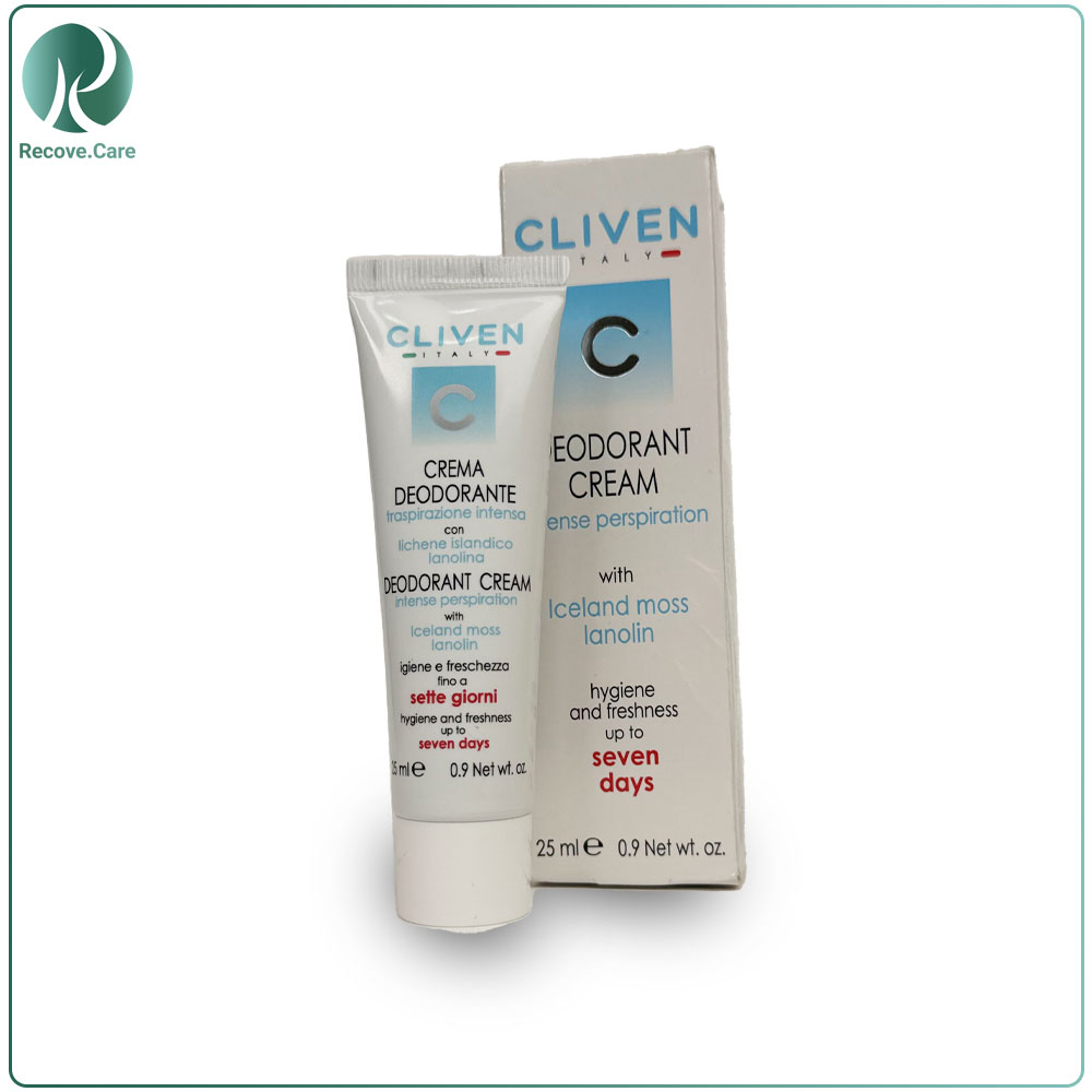 کرم دئودورانت کلیون 7روزه مناسب زیر بغل اصل ایتالیا