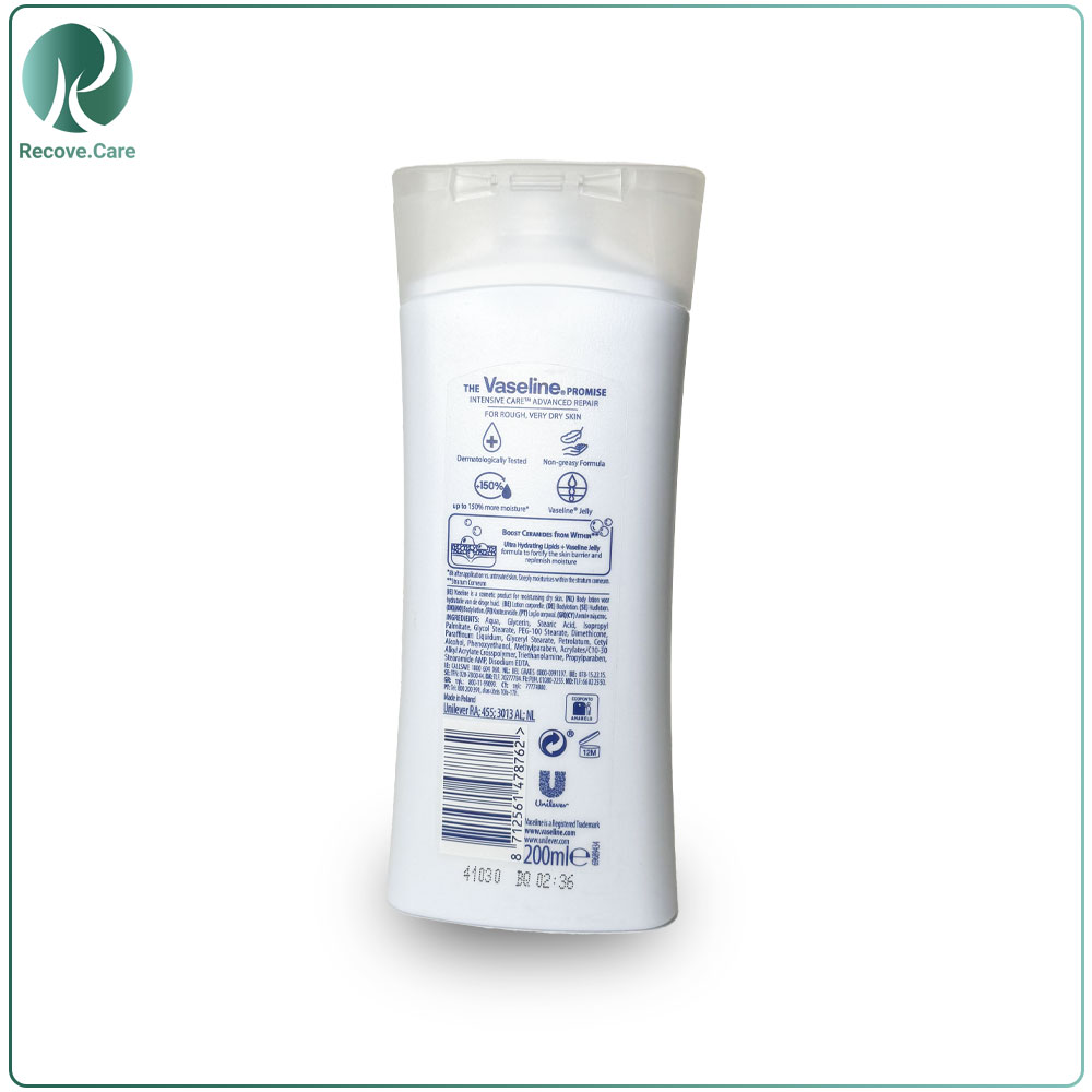 لوسیون بدن وازلین مدل Advanced Repair