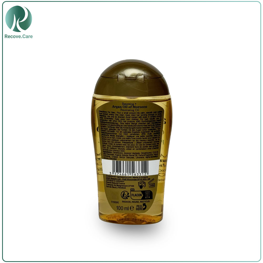 روغن آرگان مراکشی ogx مناسب انواع مو 