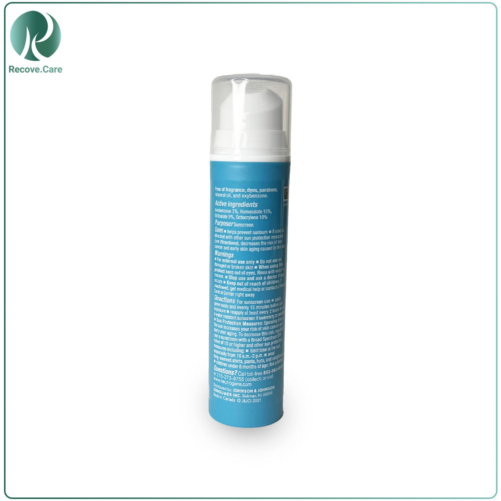 کرم پمپی مرطوب کننده و ضد آفتاب نوتروژینا مدل Hydro Boost