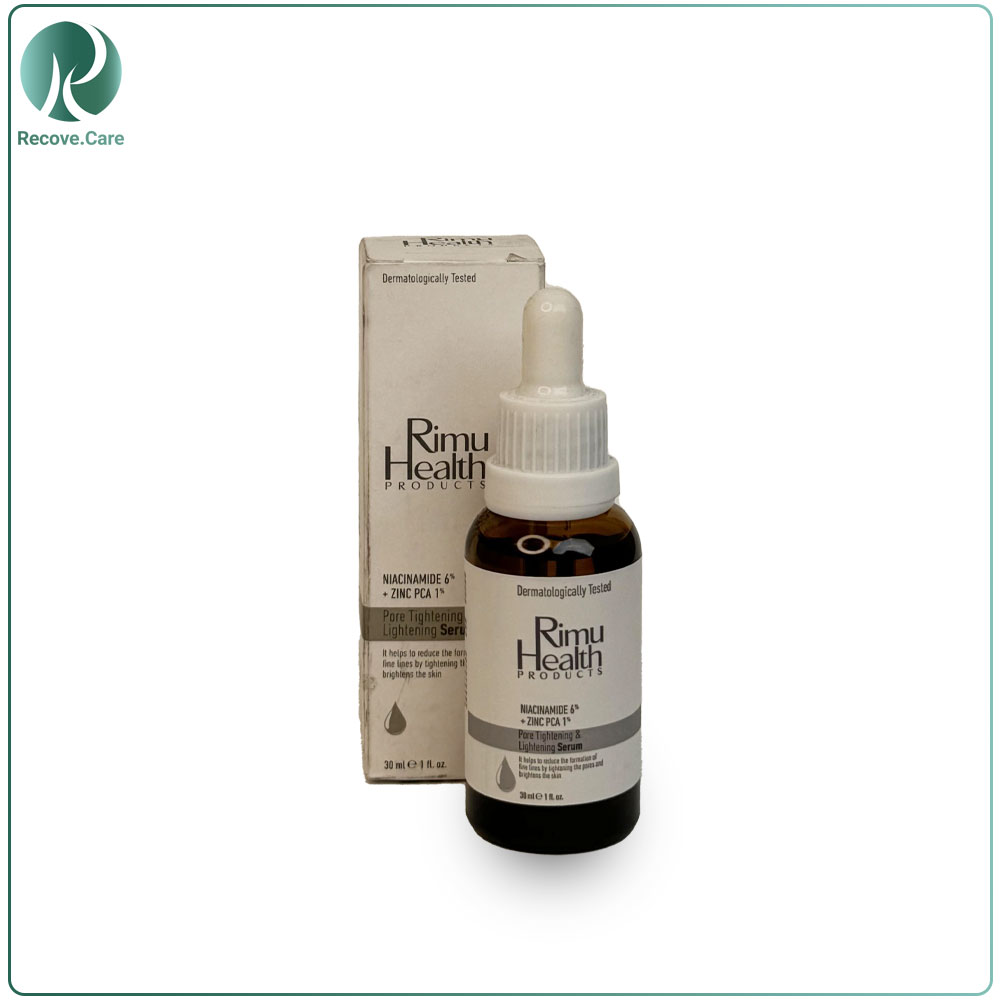 سرم نیاسینامید ریمو هلث | روشن کننده و تنگ کننده منافذ
